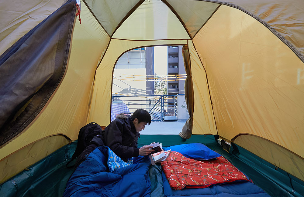 写真：屋上